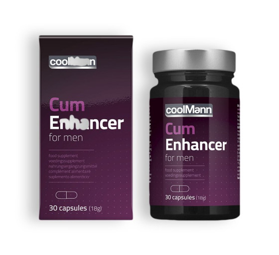 POTENCIADOR DE SEMEN COOLMANN CUM ENHANCER 30 CÁPSULAS