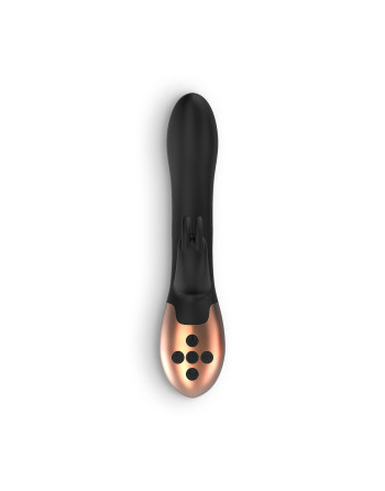 VIBRADOR CON CALENTAMIENTO RECARGABLE OPULENT ELEGANCE NEGRO