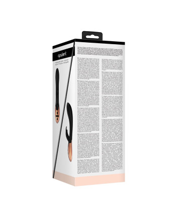 VIBRADOR CON CALENTAMIENTO RECARGABLE OPULENT ELEGANCE NEGRO