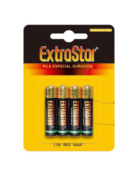 4 PILAS AAA EXTRASTAR