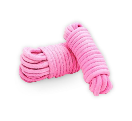 CORDA BONDAGE ROSA 10 METROS TOYZ4LOVERS