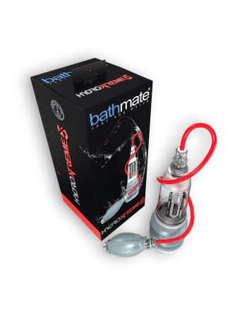BOMBA CON ACCESORIOS BATHMATE HYDROXTREME 5 TRANSPARENTE