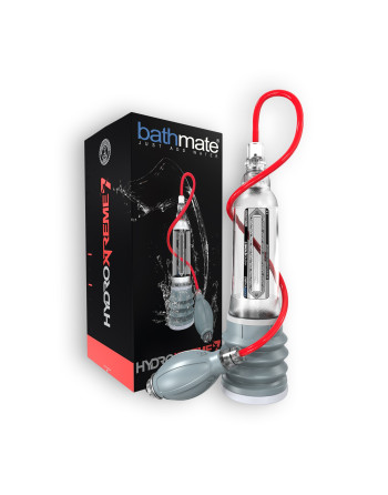 BOMBA CON ACCESORIOS BATHMATE HYDROXTREME 7 TRANSPARENTE