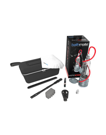 BOMBA CON ACCESORIOS BATHMATE HYDROXTREME 7 TRANSPARENTE