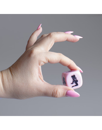 DADO CON POSICIONES SEXUALES ROSA