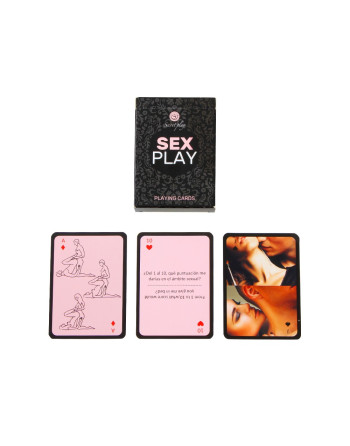 BARALHO DE CARTAS SEX PLAY SECRET PLAY ESPANHOL E INGLÊS