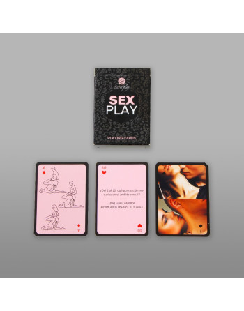 BARAJA DE CARTAS SEX PLAY SECRET PLAY ESPAÑOL Y INGLÉS
