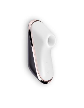 ESTIMULADOR CLITORIANO PRO TRAVELER CON VIBRACIÓN Y CARGADOR USB SATISFYER