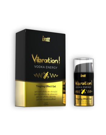 GEL CON VIBRACIÓN VIBRATION VODKA INTT 15ML