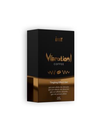 GEL COM VIBRAÇÃO VIBRATION CAFÉ INTT 15ML