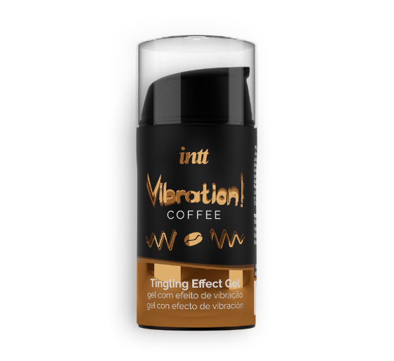 GEL COM VIBRAÇÃO VIBRATION CAFÉ INTT 15ML