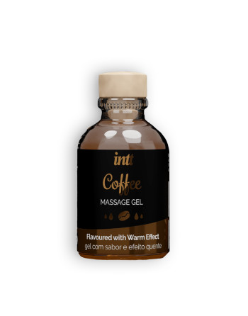 GEL DE MASAJE CON SABOR A CAFE INTT 30ML