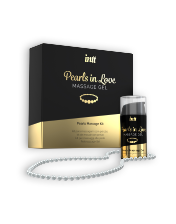 GEL DE MASAJE CON COLLAR DE PERLAS PEARLS IN LOVE INTT 15ML