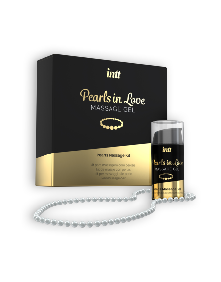 GEL DE MASSAGEM COM COLAR DE PÉROLAS PEARLS IN LOVE INTT 15ML