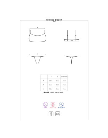 BIKINI MEXICO BEACH OBSESSIVE VERDE