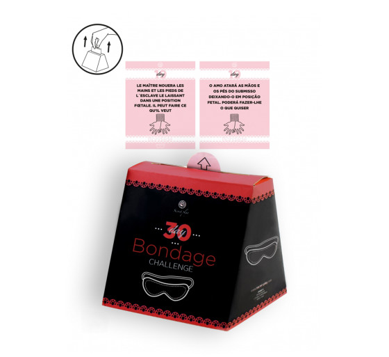 JUEGO 30 DAY BONDAGE CHALLENGE EN PORTUGUÉS Y FRANCÉS SECRET PLAY