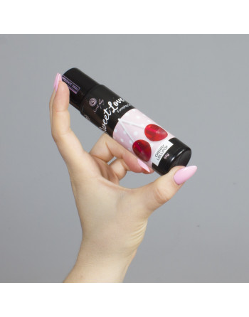GEL LUBRIFICANTE COM SABOR A CHUPA DE CEREJA SWEET LOVE SECRET PLAY 60ML