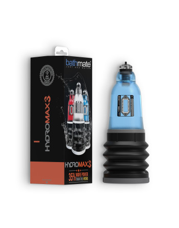 BOMBA PARA EL PENE BATHMATE HYDROMAX 3 AZUL