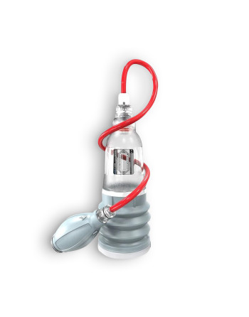 BOMBA PARA EL PENE CON ACCESORIOS BATHMATE HYDROXTREME 3 TRANSPARENTE