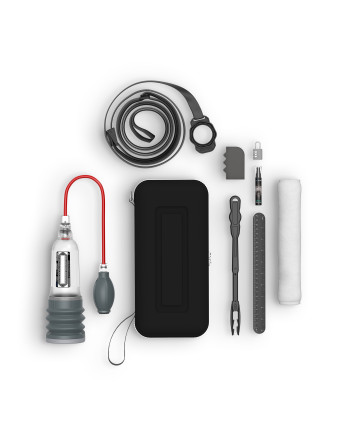 BOMBA PARA EL PENE CON ACCESORIOS BATHMATE HYDROXTREME 7 WIDE BOY TRANSPARENTE