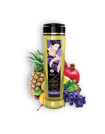 ACEITE DE MASAJE SHUNGA LIBIDO FRUTOS EXÓTICOS 240ML