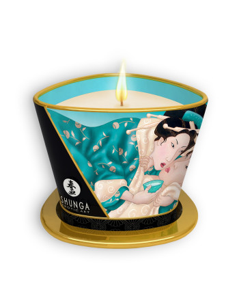 VELA DE MASAJE SHUNGA SENSUAL ISLAND BLOSSOM 170ML