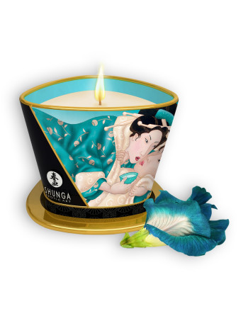 VELA DE MASAJE SHUNGA SENSUAL ISLAND BLOSSOM 170ML