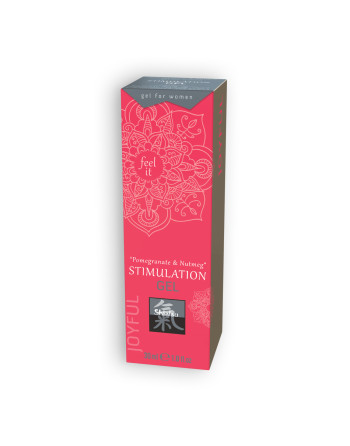 GEL ESTIMULANTE CON TORANJA Y NUEZ MOSCADA SHIATSU™ 30ML