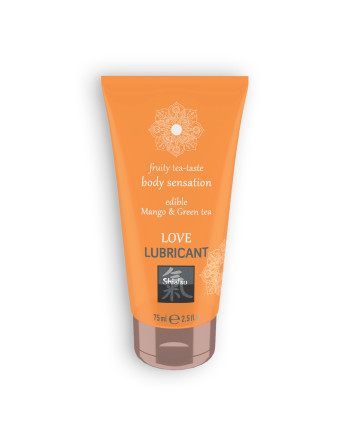 LUBRICANTE BESABLE LOVE FRUITY TEA CON SABOR DE TÉ VERDE Y MANGO SHIATSU™ 75ML