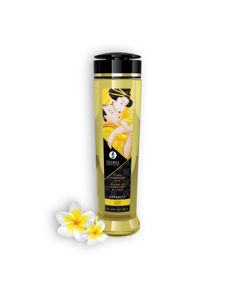ACEITE DE MASAJE SHUNGA SERENITY MONOÏ 240ML