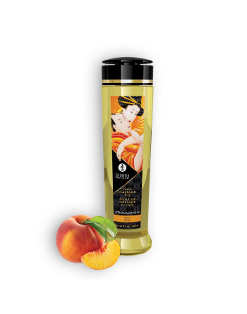 ACEITE DE MASAJE SHUNGA STIMULATION MELOCOTÓN 240ML