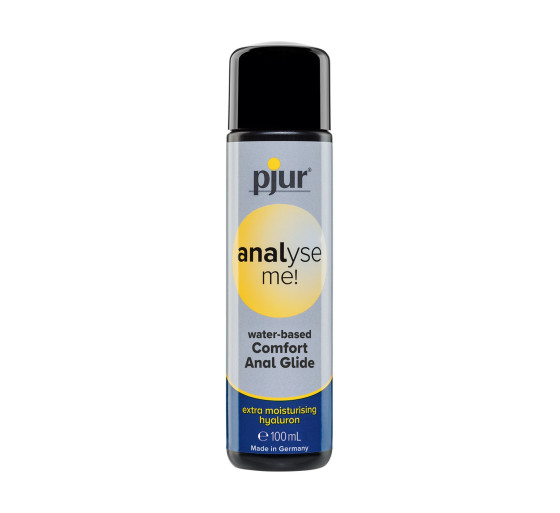 LUBRIFICANTE À BASE DE ÁGUA PJUR ANALYSE ME! MOISTURISING 100ML