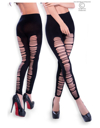 LEGGINGS CR-4327 NEGRAS
