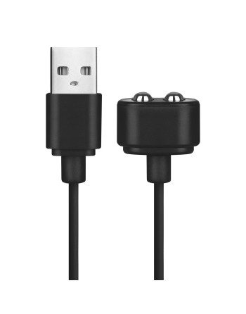 CARGADOR USB MAGNÉTICO SATISFYER NEGRO