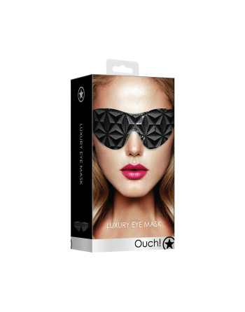 VENDA LUXURY EYE MASK OUCH! PRETA