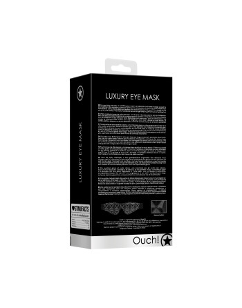 VENDA LUXURY EYE MASK OUCH! PRETA