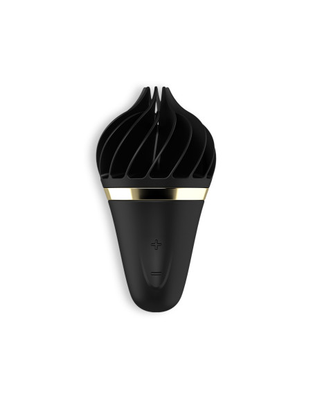 ESTIMULADOR CLITORIANO LAYONS SWEET TREAT CON CARGADOR USB SATISFYER LAYONS NEGRO