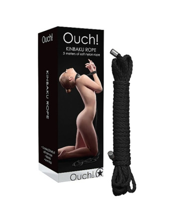 CUERDA DE RESTRICCIÓN KINBAKU 5 METROS NEGRA