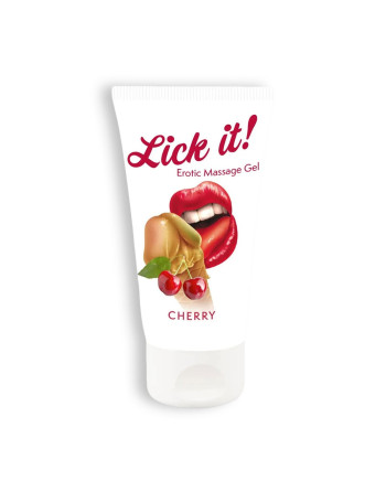 LUBRICANTE BESABLE LICK-IT CEREZA 50ML