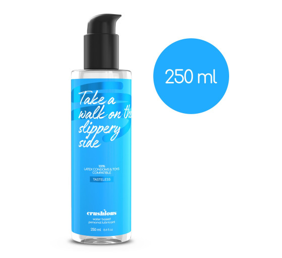 LUBRICANTE A BASE DE AGUA 250 ML CRUSHIOUS