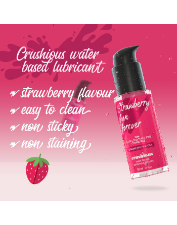 LUBRIFICANTE COM SABOR A MORANGO 50 ML CRUSHIOUS