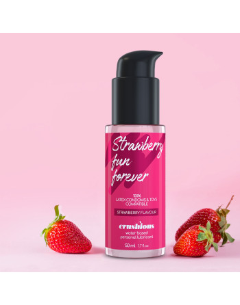 LUBRIFICANTE COM SABOR A MORANGO 50 ML CRUSHIOUS