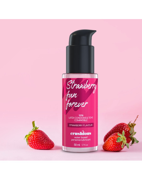 LUBRIFICANTE COM SABOR A MORANGO 50 ML CRUSHIOUS