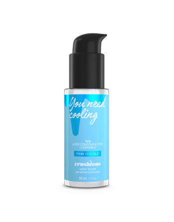 LUBRICANTE CON EFECTO FRÍO 50 ML CRUSHIOUS