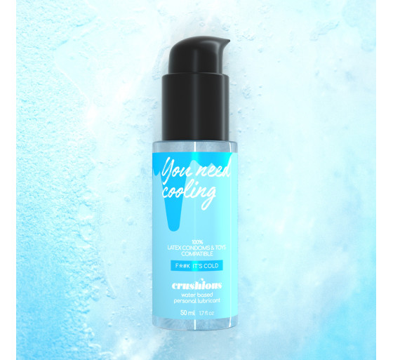 LUBRICANTE CON EFECTO FRÍO 50 ML CRUSHIOUS