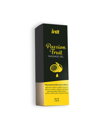 GEL DE MASAJE CON SABOR A MARACUYÁ INTT 30ML