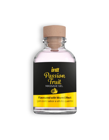 GEL DE MASAJE CON SABOR A MARACUYÁ INTT 30ML
