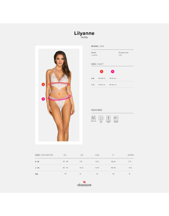 BODY LILYANNE OBSESSIVE BRANCO