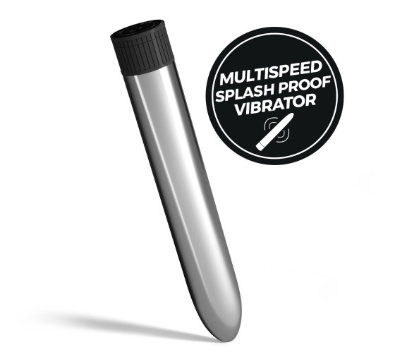 VIBRADOR CLASSIC VIBE CRUSHIOUS PLATEADO