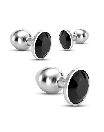 ANAL TRAIN TRIO BIJOU PRETO CRUSHIOUS COM BOLSAS INDIVIDUAIS GRÁTIS